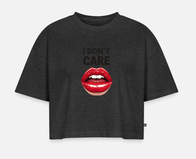 Crop top Premium bio Oversize Femme