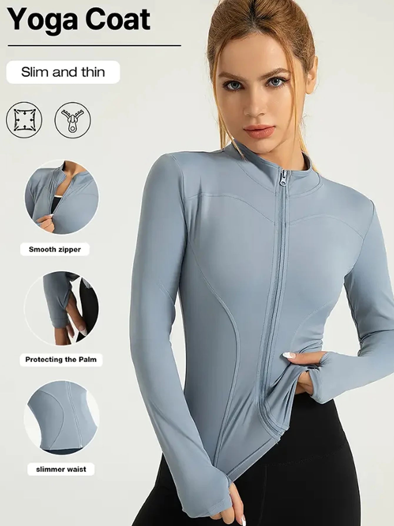 Veste Fitness Femme – Manche Longue Automne 2026