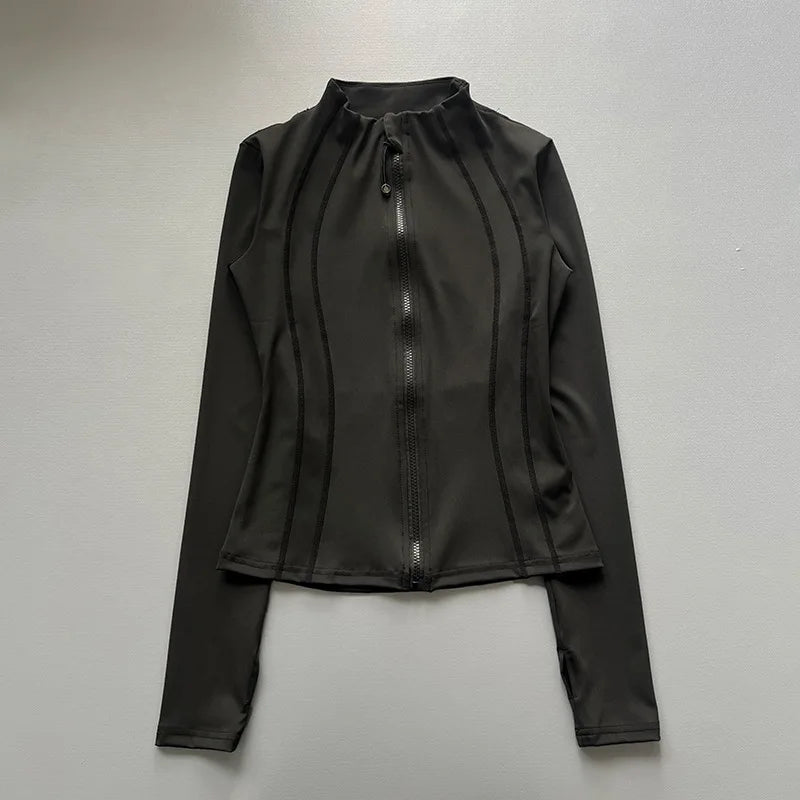 Veste de Fitness Femme zippée – Respirante & Séchage rapide