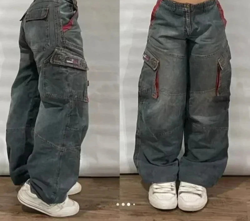 Jean Y2K Femme Coupe Large