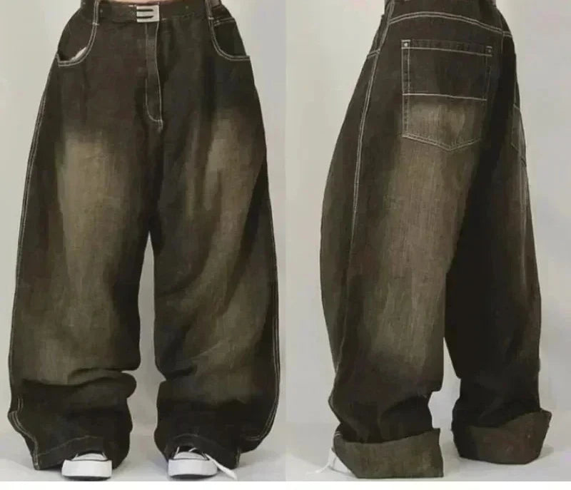 Jean Y2K Femme Coupe Large