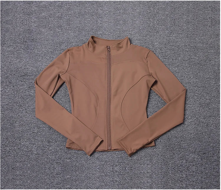 Veste de Sport Femme manches longues – Yoga & Entraînement