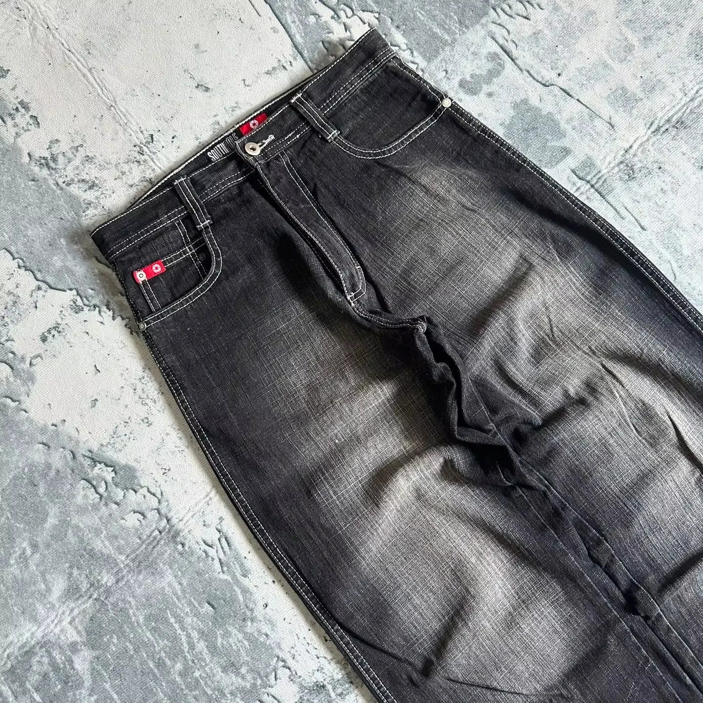 Jean Y2K Femme Coupe Large