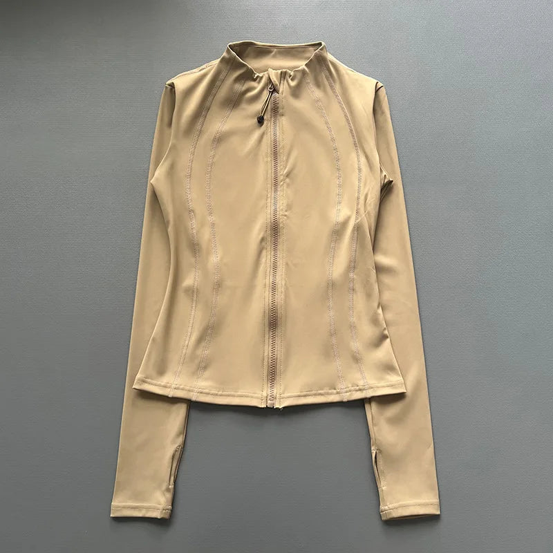 Veste de Fitness Femme zippée – Respirante & Séchage rapide