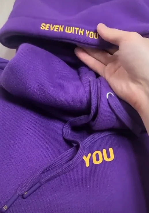 Sweat à capuche violet Jimin – “You Never Walk Alone” – Édition fans 2026