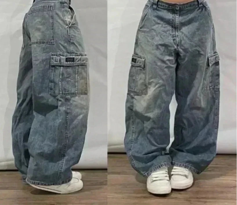 Jean Y2K Femme Coupe Large