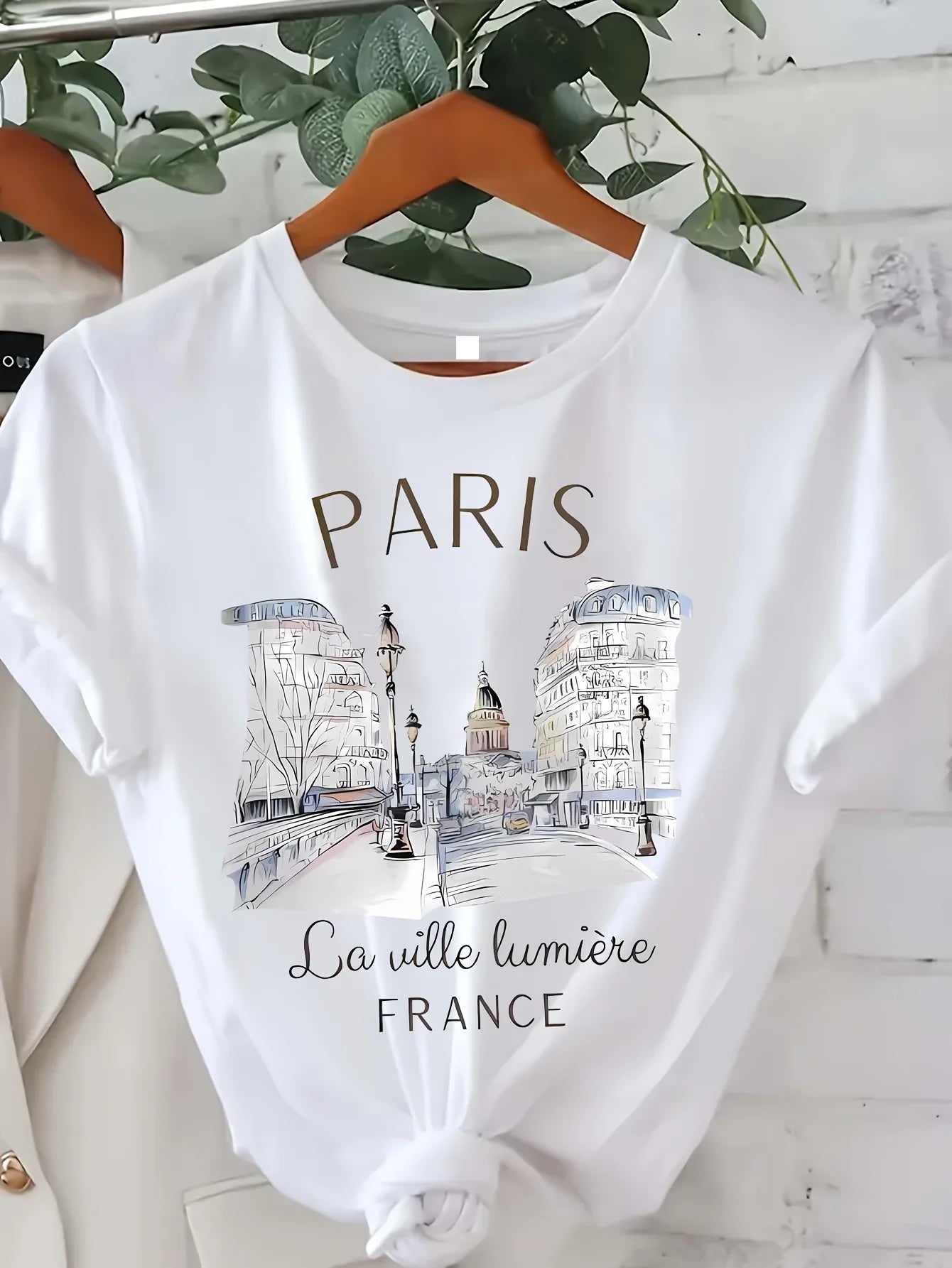 T-shirt Femme Paris 90s