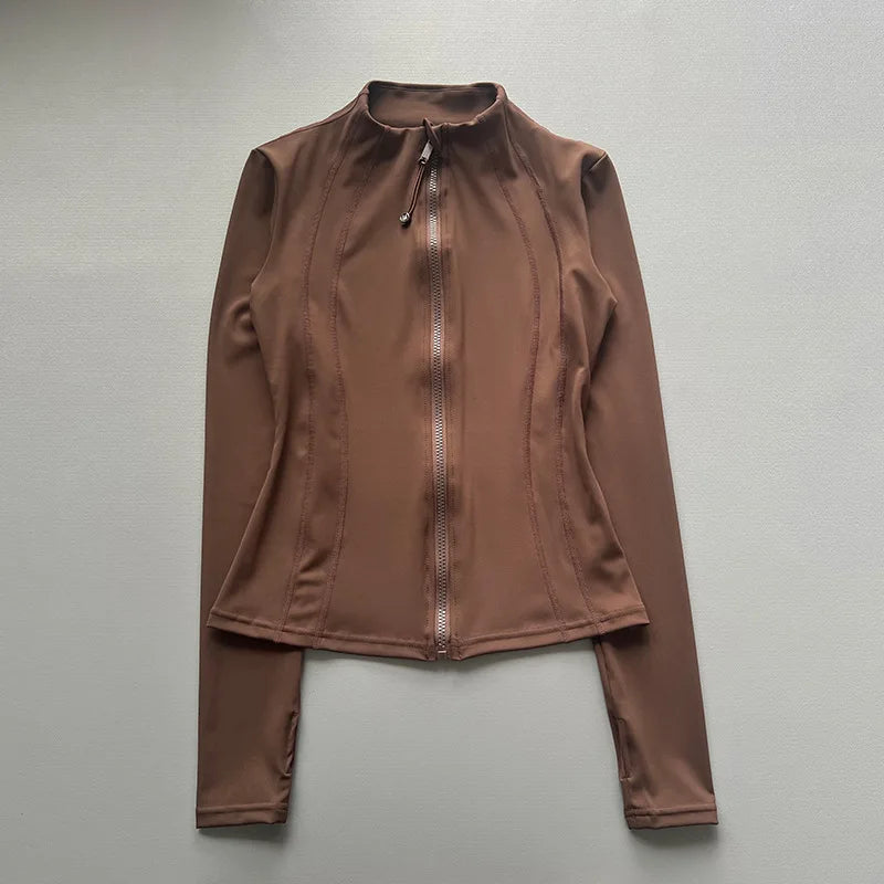 Veste de Fitness Femme zippée – Respirante & Séchage rapide