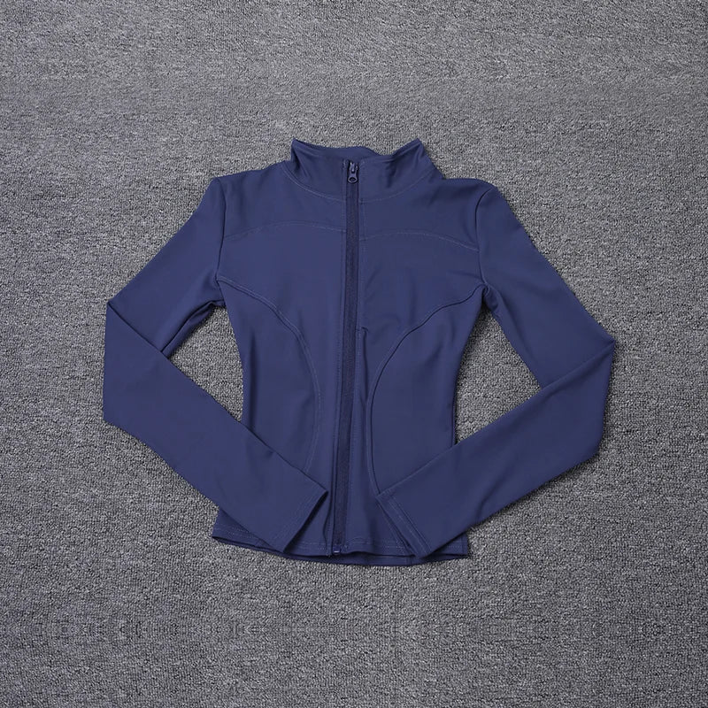 Veste de Sport Femme manches longues – Yoga & Entraînement
