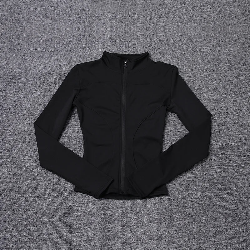 Veste de Sport Femme manches longues – Yoga & Entraînement