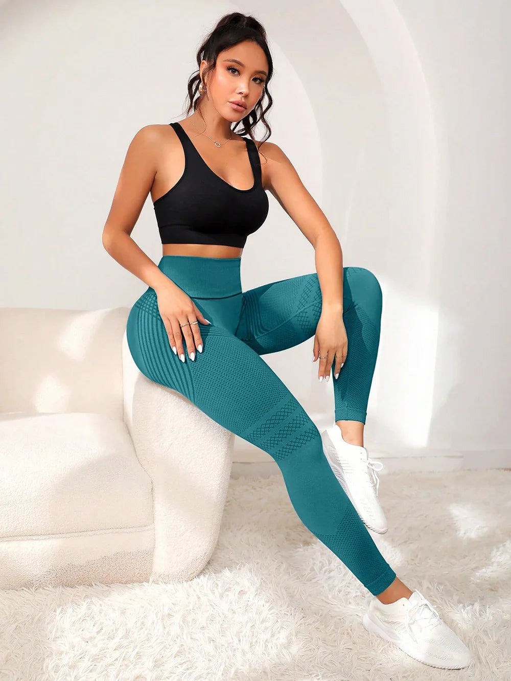 Legging de Sport Femme taille haute – Effet push-up
