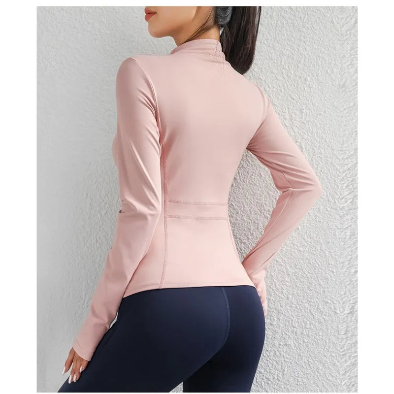 Veste de Fitness Femme zippée – Respirante & Séchage rapide