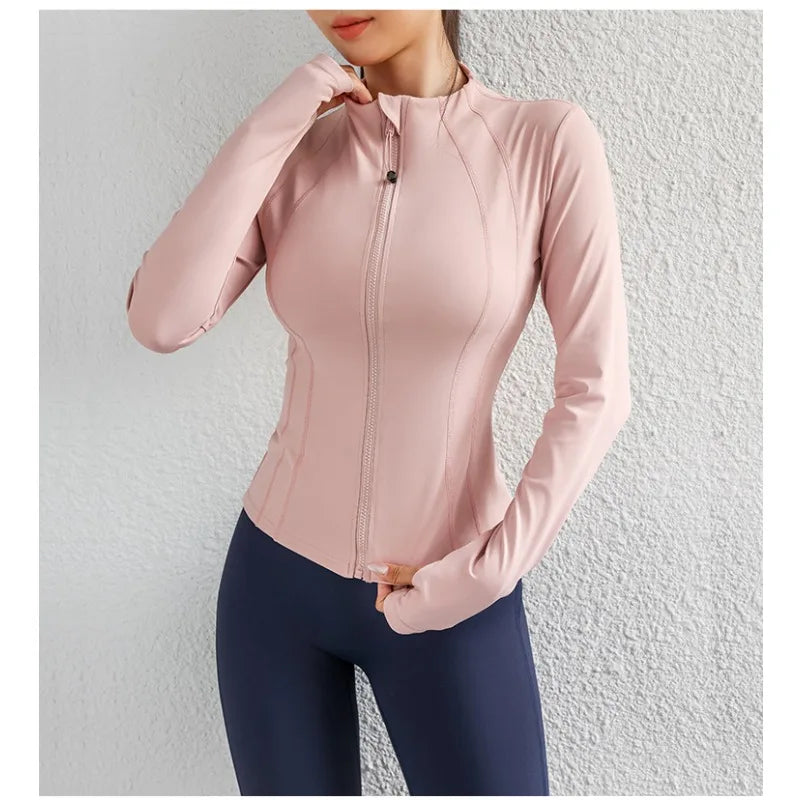 Veste de Fitness Femme zippée – Respirante & Séchage rapide