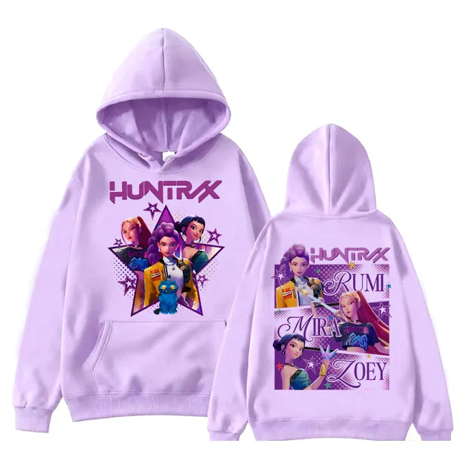 Hoodie K-Pop Demon Hunters – Style Harajuku