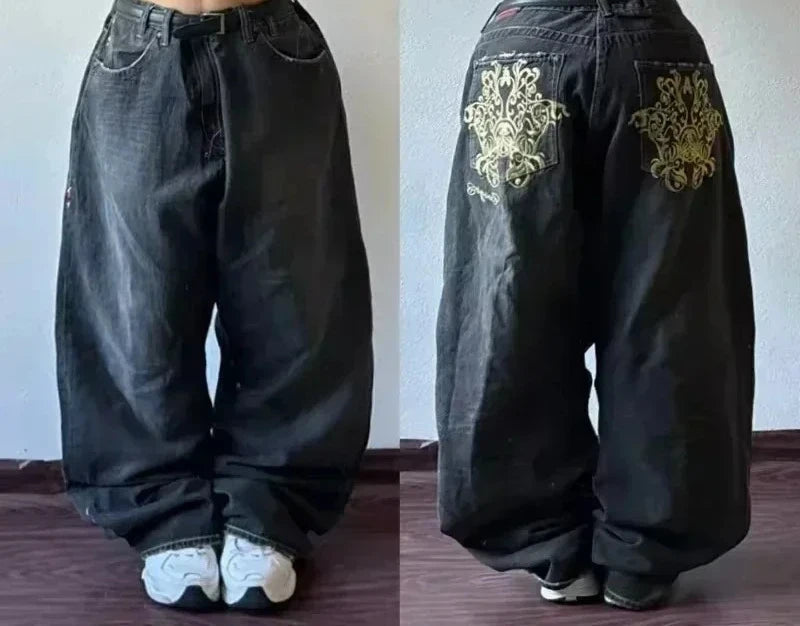 Jean Y2K Femme Coupe Large