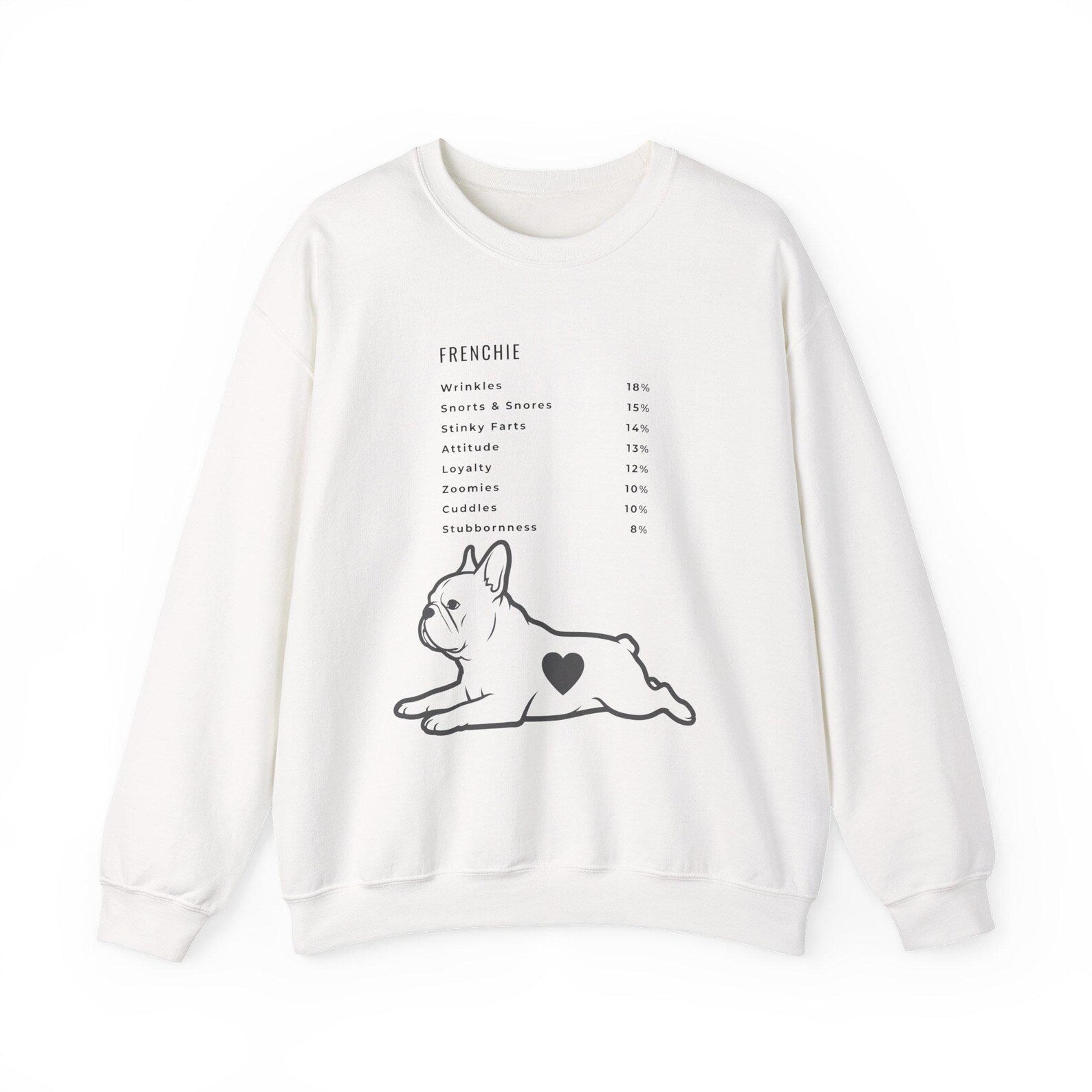 Sweat bouledogue français